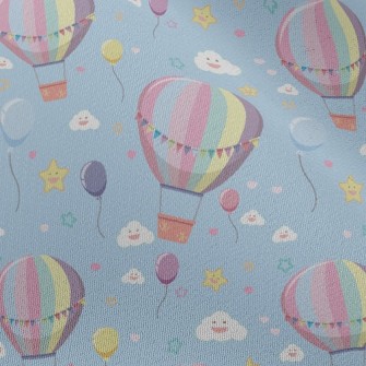 Happy Hot Air Balloon Chiffon