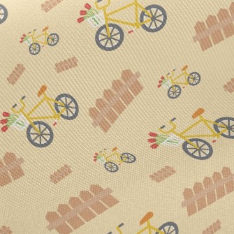 Yellow Bicycle Twill