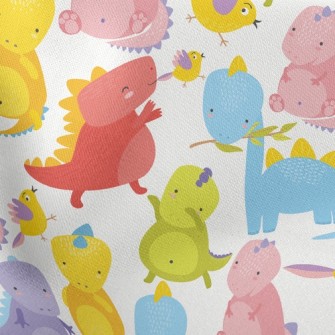 Happy Dinosaur Stretch Ponte