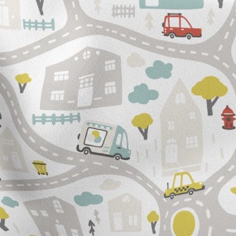 Road Map And Car Stretch Ponte