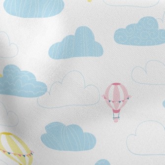Rainbow Hot Air Balloon Stretch Ponte