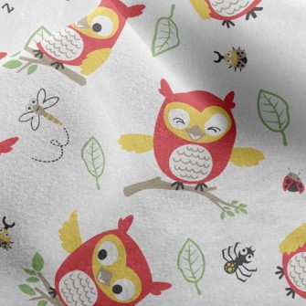 Bee Owl Micro Fleece