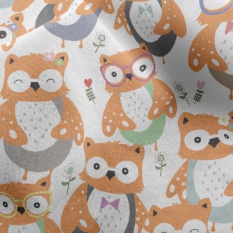 Gentleman Owl Micro Fleece