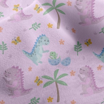 Butterfly Dinosaur Micro Fleece