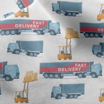 Large Truck Pusher Micro Fleece