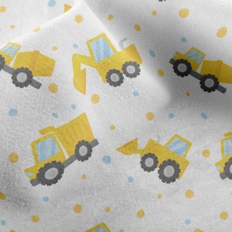 Excavator Bulldozer Micro Fleece