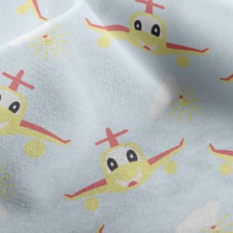 Cute Plane Micro Fleece