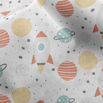 Rocket Planet Micro Fleece