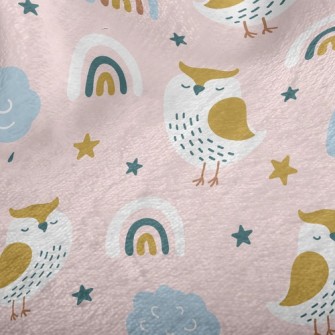 Rainbow Owl Minky