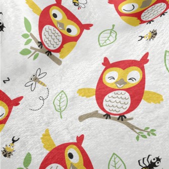 Bee Owl Minky