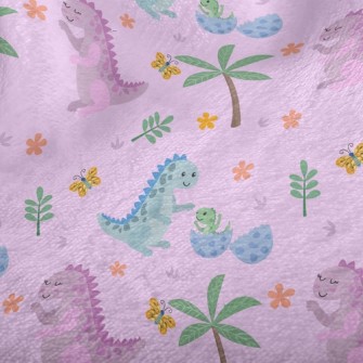 Butterfly Dinosaur Minky