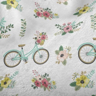 Flower Bike Minky