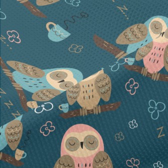 Sleeping Owl Piqué