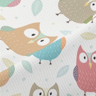 Leaf Owl Piqué