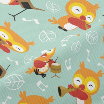 Musical Owl Piqué