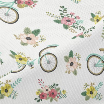 Flower Bike Piqué