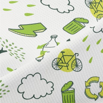 Environmental Graffiti Bicycle Piqué