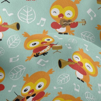 Musical Owl Lightweight Performance Linen