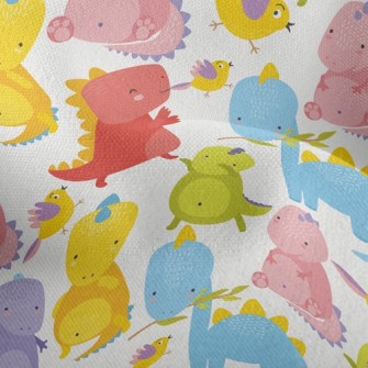 Happy Dinosaur Lightweight Performance Linen