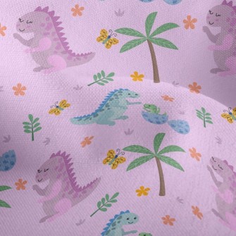 Butterfly Dinosaur Lightweight Performance Linen