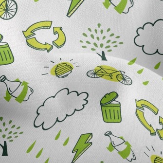 Environmental Graffiti Bicycle Lightweight Performance Linen