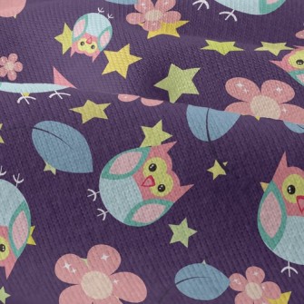 Flower Owl Modern Jersey