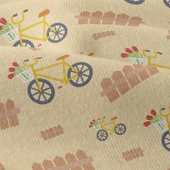 Yellow Bicycle Modern Jersey