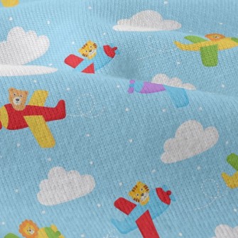 Cute Animal Plane Modern Jersey