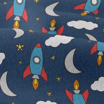 Moon And Rocket Modern Jersey