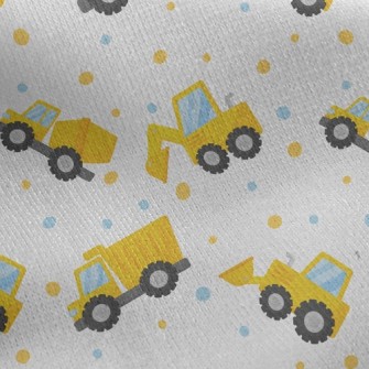 Excavator Bulldozer Jersey Backed Fleece