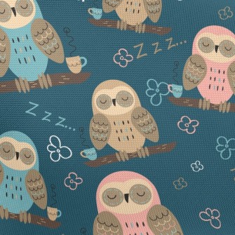 Sleeping Owl Pongee