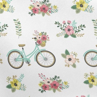 Flower Bike Pongee