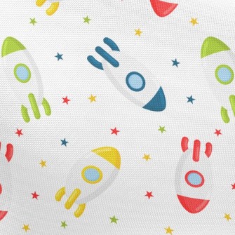 Cute Rocket Pongee