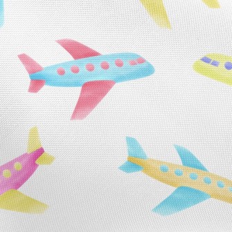 Cute Plane Pongee