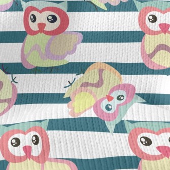 Striped Owl Stretch Jersey