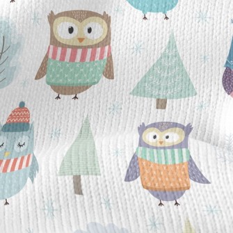 Cute Owl Stretch Jersey