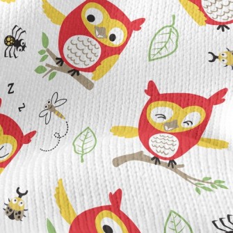 Bee Owl Stretch Jersey