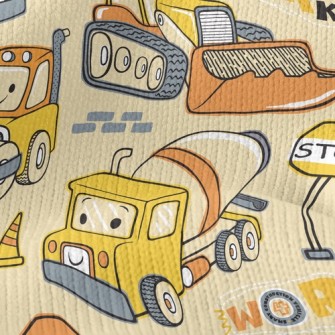 Construction Vehicle Stretch Jersey