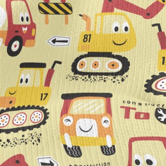 Construction Vehicle Excavator Stretch Jersey