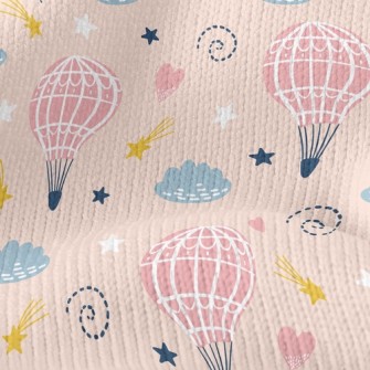 Cute Hot Air Balloon Stretch Jersey