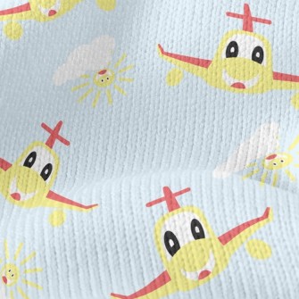 Cute Plane Stretch Jersey