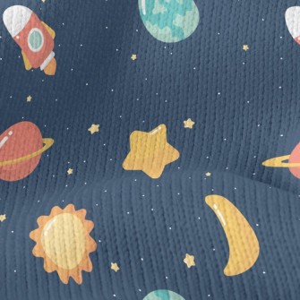 Rocket Planet Stretch Jersey