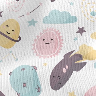 Rocket Sun Planet Stretch Jersey