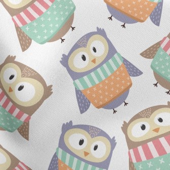 Owl In Clothes Lightweight Cotton Poplin