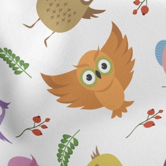 Changeable Owl Lightweight Cotton Poplin