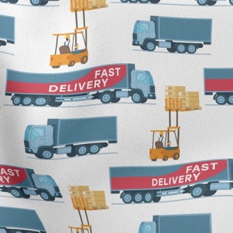 Large Truck Pusher Lightweight Cotton Poplin