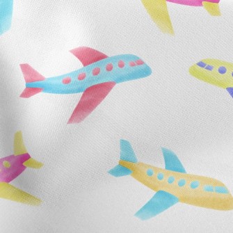 Cute Plane Lightweight Cotton Poplin