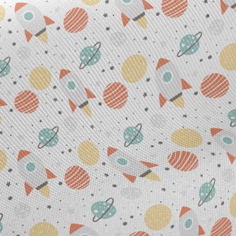 Rocket Planet Midweight Cotton Poplin