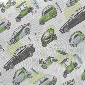 Solar Car Midweight Cotton Poplin