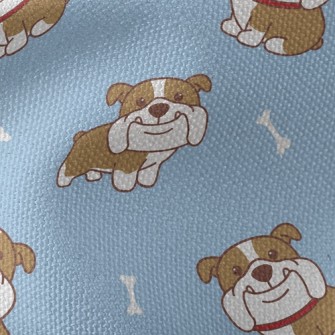 Disgusted Bulldog Waterproof Canvas